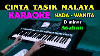 cinta tasikmalaya asahan karaoke nada wanita