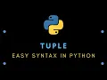 Easy Syntax in Python Tuple