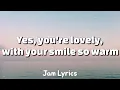 Just The Way You Look Tonight - Frank Sinatra ✓Lyrics✓