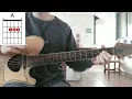 How to play No Todo Es Parte De La Vida by Ed Maverick on guitar (FAST AND EASY)