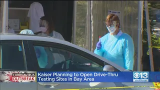 Kaiser Hospitals Planning To Open Up Drive-Thru Testing Sites