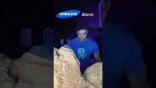 IPhone VS Samsung Alarm 