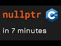 nullptr in C programming Hindi