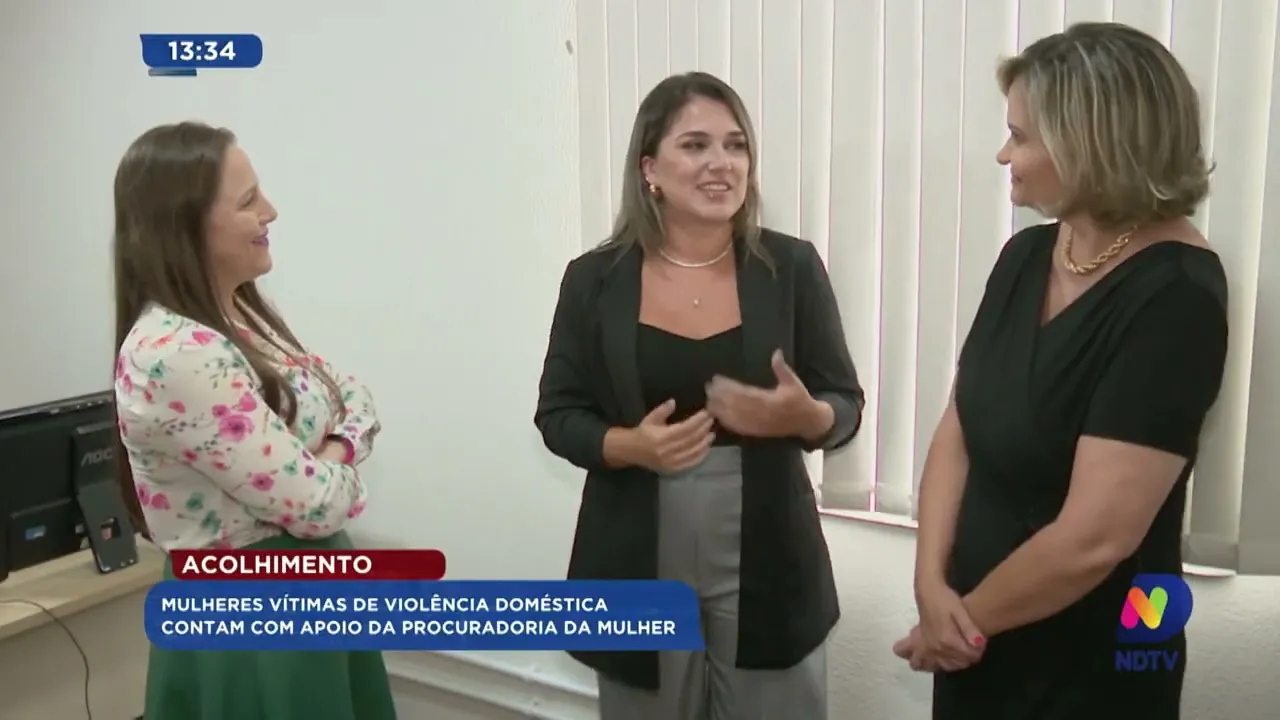 Mulheres vítimas de violência doméstica contam com apoio da Procuradoria da Mulher
