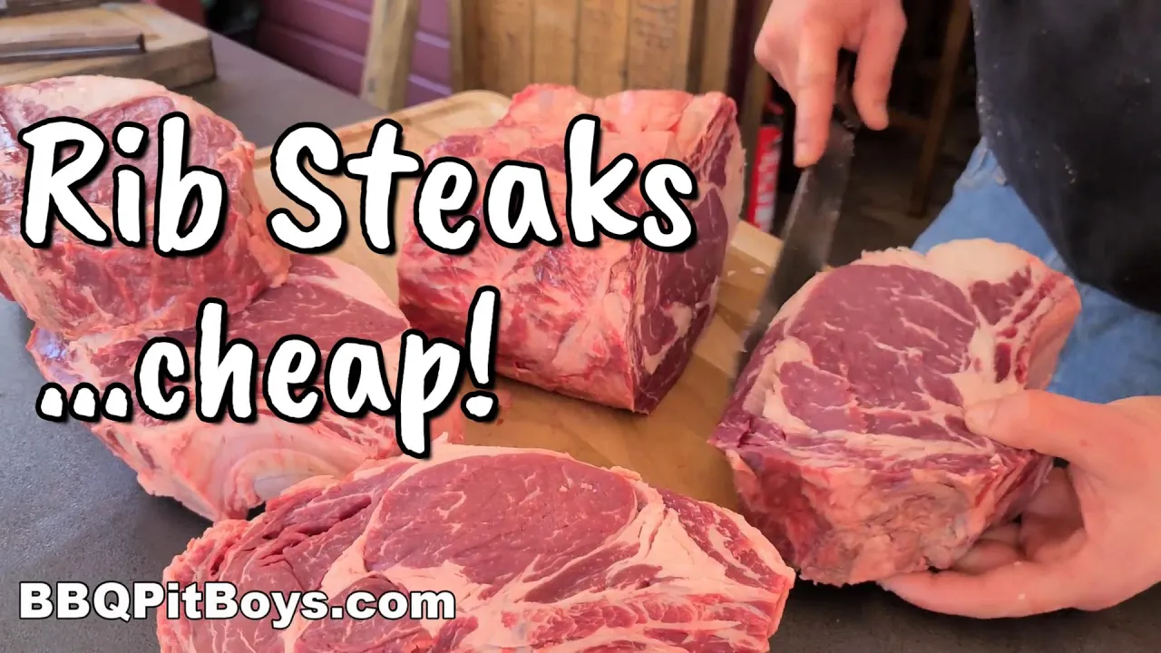 Cut Your own Rib Steaks and save.