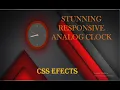 Full Working Clock Using HTML CSS and JavaScript Clock Html css Wall Clock Smartcode India