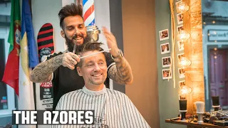 Executive Contour Haircut at The Barbershop by Joao Rocha in Ponta Delgada Azores