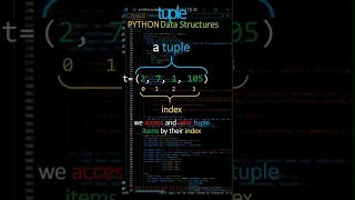 how to access tuple items Structures pythink1 for beginners