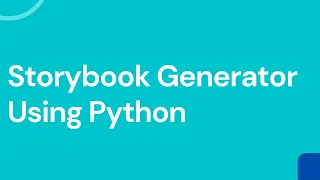 Create a Random Storybook Generator using Python Python Projects