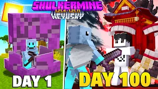 100 NGÀY SINH TỒN SKY SHULKER MINE trong SERVER NEYUCITY