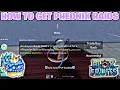 How to Get Phoenix Raid in Blox Fruits Blox Fruits Beginner Tutorial Guide Roblox