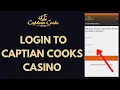Captain Cooks Casino Login - How to Sign in to Captain Cooks Casino Account 2026