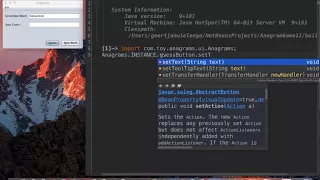 Live Scripting of Java Swing with JShell and Apache NetBeans