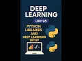 Day 05 Python Libraries and Deep Learning Setup