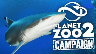 Building Our First Custom Aquarium In Planet Zoo 2! (Planet Zoo 2 Campaign #4)