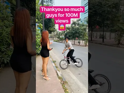 Thankyou so much guys for 100M #trending #viral #youtube #youtubeshorts #share #video #indiabmx