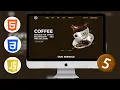 Part 5 Learn How to Build a Coffee Website with HTML CSS JS Building Frontend Website Homepage