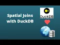 Spatial Data Management Week 14 Performing Spatial Joins in DuckDB