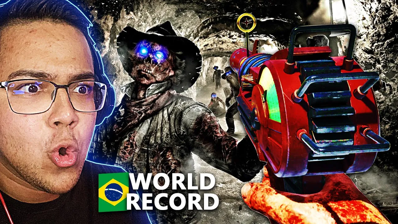 SPEEDRUN Round 30 BURIED MAIS RÁPIDO do MUNDO no ZOMBIES BO2!!!