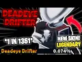 YBA NEW LEGENDARY Deadeye Drifter TWAU Skin is SICK 0 074