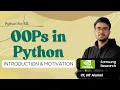1 10 1 Getting Started with OOPs OOPs in Python Hindi