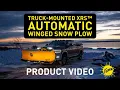 FISHER Truck-Mounted XRS Automatic Winged Snow Plow