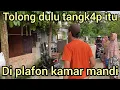 Lagu SAMPAI NAIK KE ATAS PLAFON KAMAR MANDI,IBU INI SAMPAI HISTER1S GAK BERAN1 MASUK