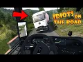 IDIOTS on the road KICKED LIVE Funny moments Fails Wins - ETS2 Multiplayer