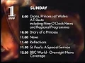 BBC Schedule Changes 31st August 1997