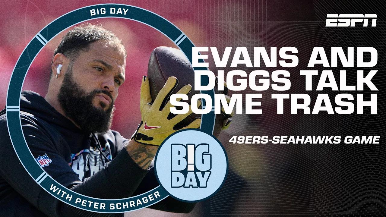 Dissecting the Mike Evans & Trevon Diggs TRASH TALK in the 49ers-Seahawks game 😬 | Big Day