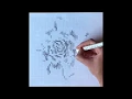 Color Squared continuous lines method