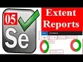 Selenium C How to Generate Extent Reports by Bakkappa N