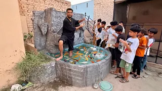 Machli Waly Bhai Se Sari Machliyan Le Li Or Fountain Main Dal Di🥳😍