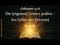 Download Lagu Die (eigenen) Geister prüfen - das Gebot der (letzten) Stunde - 1 Joh 4,1-6
