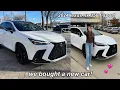 BUYING MY DREAM CAR AT 20 2024 lexus nx-350 f-sport