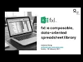 FXL - composable data-oriented spreadsheet library for Clojure
