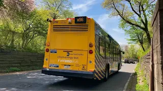 MTA New York City Bus 2021 Nova Bus LFS HEV 9782 9822 on the M96 Bus Central Park