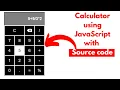 How to create a Simple Calculator using HTML CSS JavaScript JavaScript Calculator in Hindi