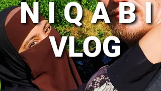 niqabi vlog first time eating muslim couple