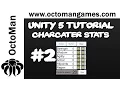 Unity 5 Tutorial Character Stats - Create Player GameInfo Script