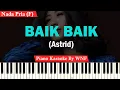 Download Lagu Astrid - Baik Baik Karaoke Piano Male Key/Pria