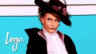 rupauls drag race snatch game with gillian jacobs u0026 heather mcdonald