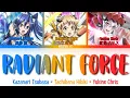 Download Lagu 【FULL】『RADIANT FORCE』— Hibiki × Tsubasa × Chris — Lyrics[Kan/Rom/Eng]