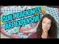 Can I Use A Sheet As A Quilt Backing