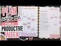 Plan With Me for a Productive Week