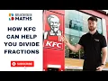 How to Divide Fractions - KFC Method Explained