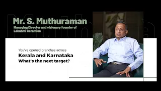 Taking Lakshmi Ceramics Across South India | MD Exclusive