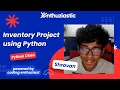Inventory App in Python Student Project