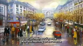Les Champs Elysees Joe Dassin French And English Subtitles Mp4 