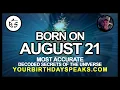 Born on August 21 Numerology and Astrology Analysis
